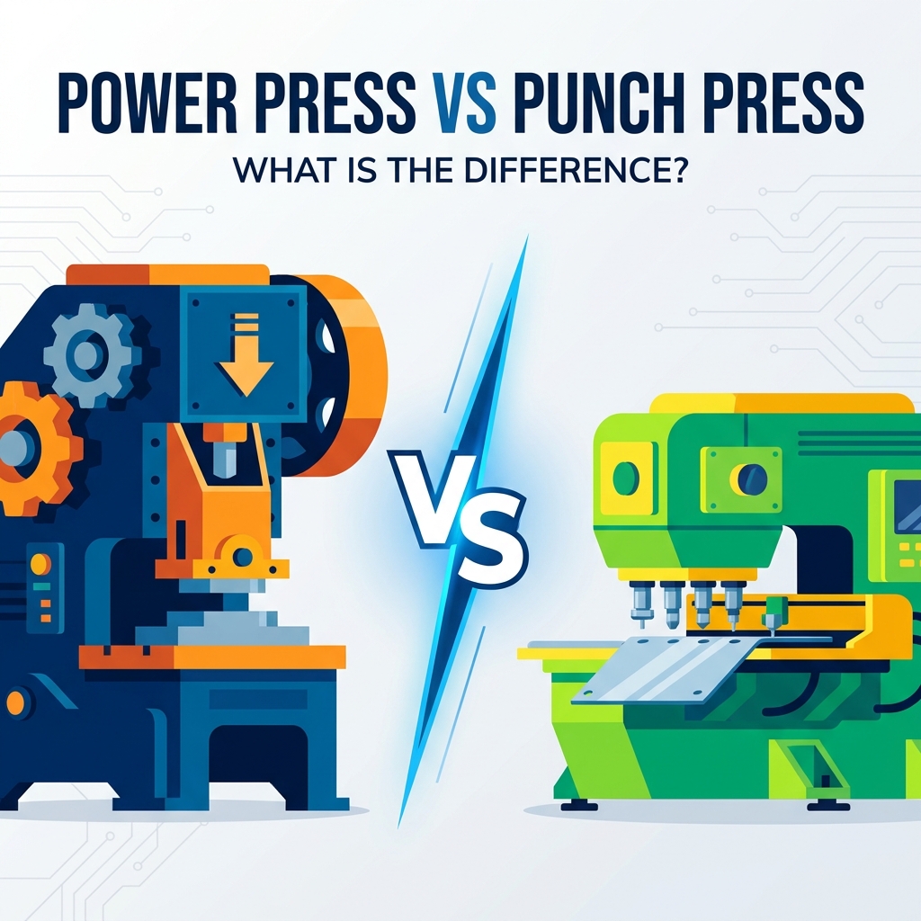 Power Press vs Punch Press: Fark Nedir?