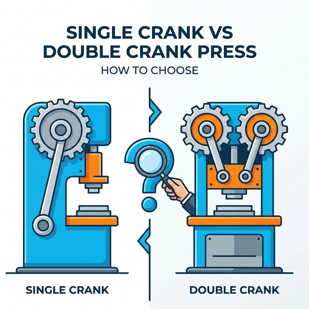 Tek Kranklı ve &Ccedil;ift Kranklı Power Press: Nasıl Se&ccedil;ilir