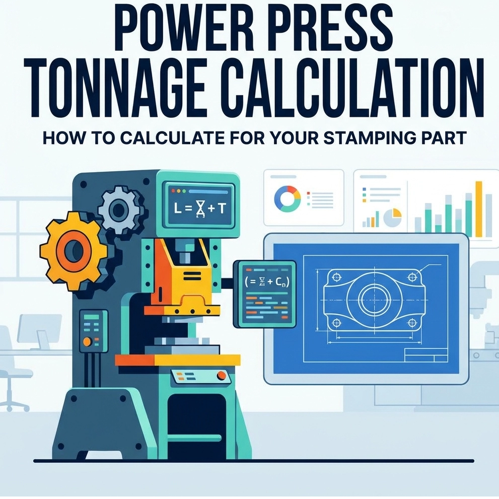 Damgalama Par&ccedil;anız i&ccedil;in Elektrikli Pres Tonajı Nasıl Hesaplanır?
